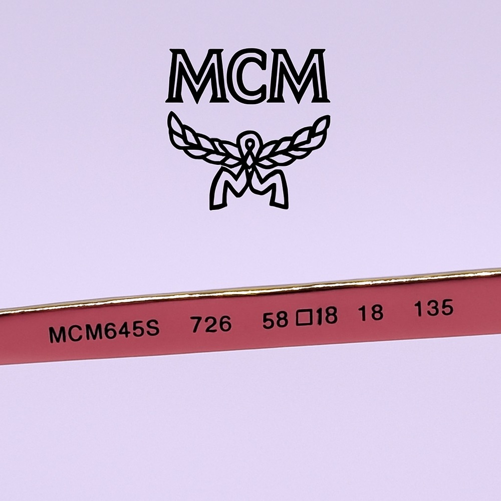 Authentic MCM Women’s Butterfly Sunglasses | Pink/Gold | Good Used Condition - Picture 6 of 6